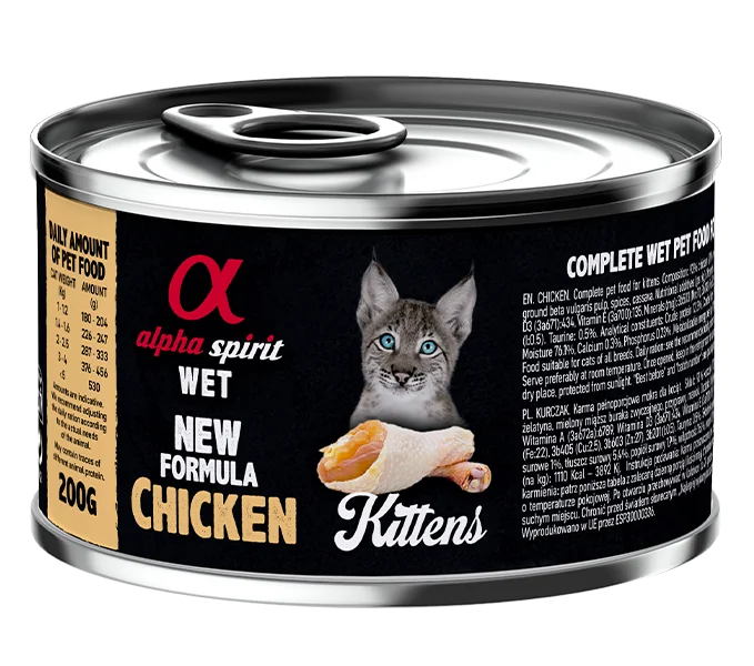 KITTENS CHICKEN WET FOOD (85gr)