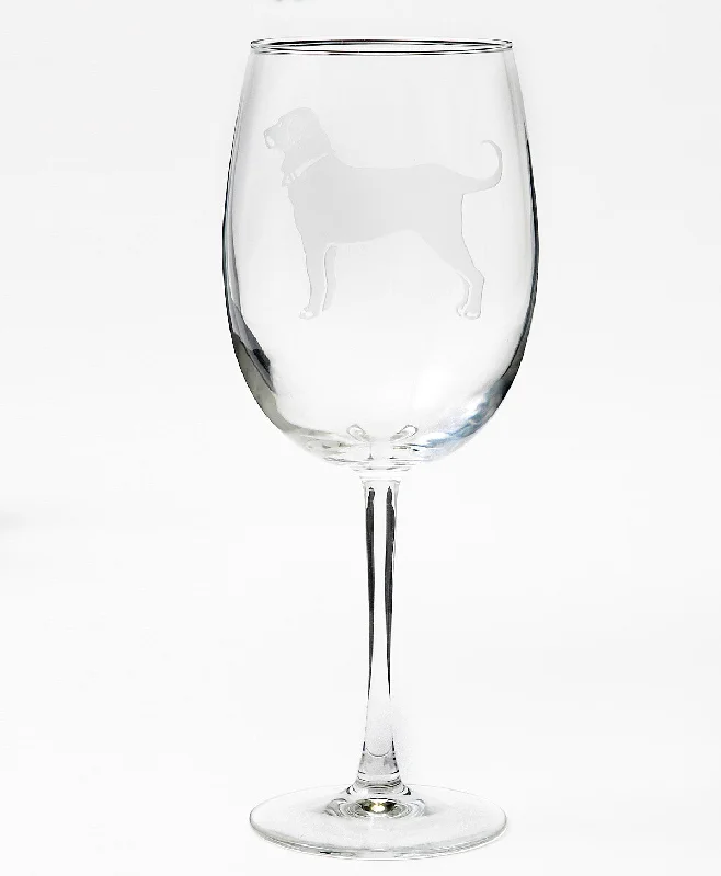 Etched Wine Glass 16 oz