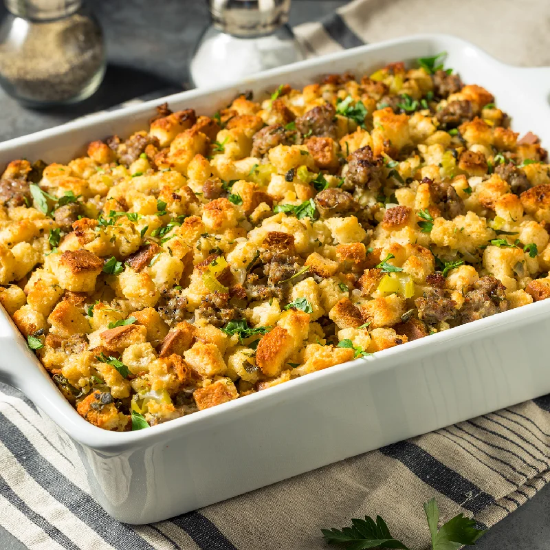 Bread Stuffing with Sausage (Party Sizes)