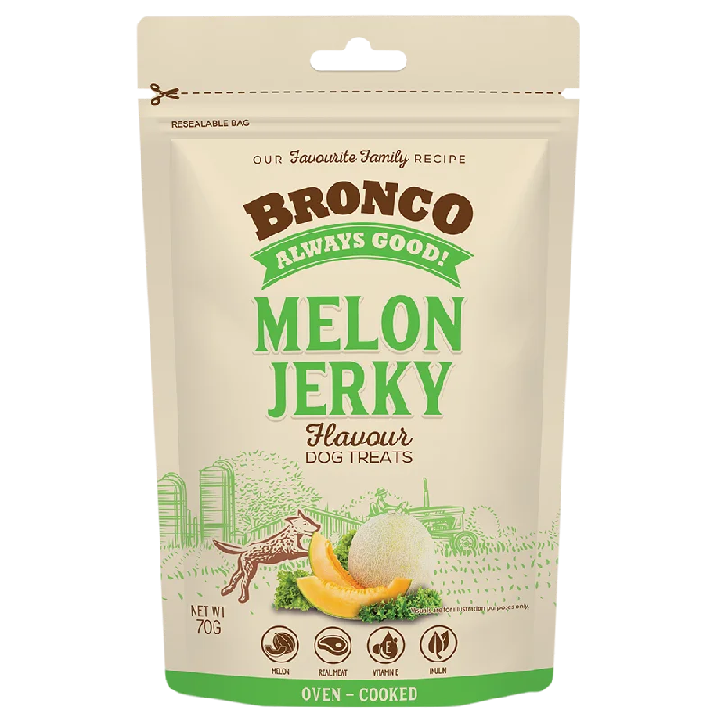 Bronco Dog Jerky Melon 70g