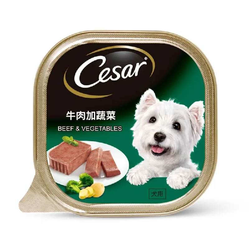 Cesar Beef & Vegetables 100g