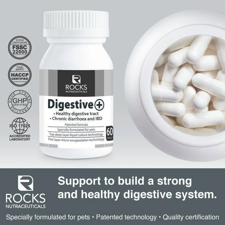 *CHILLED* Rocks Nutraceuticals Digestive+ 60caps