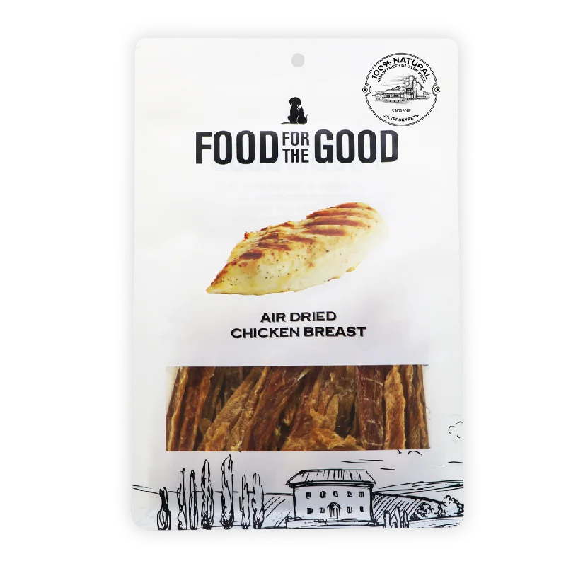 Food For The Good Dog & Cat Treats Air Dried Chicken Breast 300g