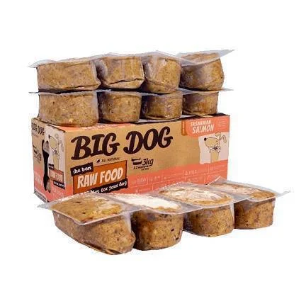 *FROZEN* Big Dog Canine Barf Salmon 3kg