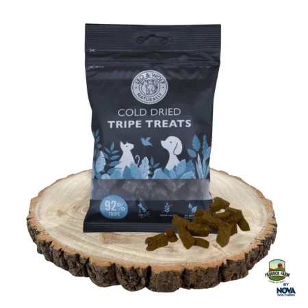 LEO AND WOLF TRIPE TREATS 100G