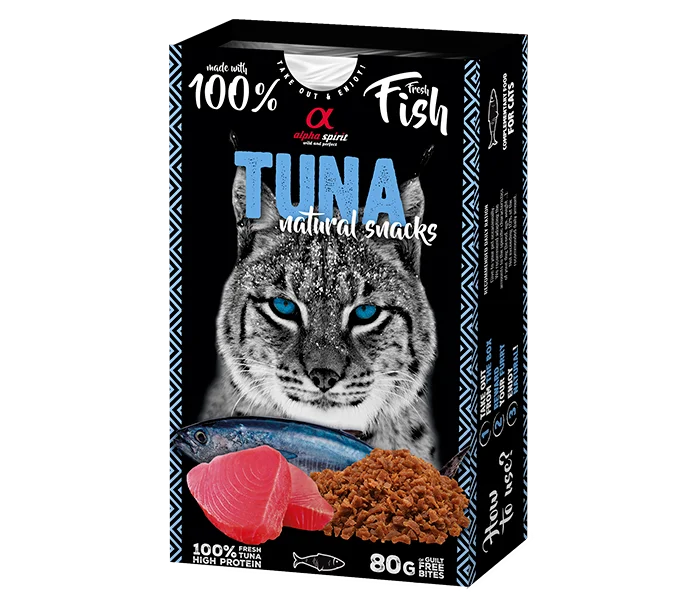 NATURAL SNACK CATS - ATÚN 80gr