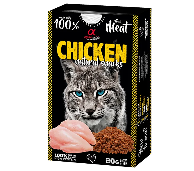 NATURAL SNACK CATS - POLLO 80gr