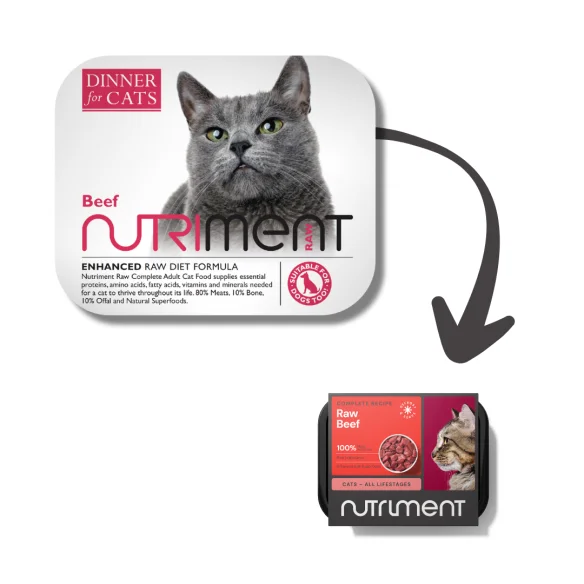 NUTRIMENT CAT BEEF 175G