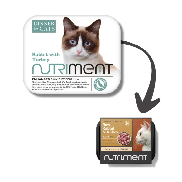 NUTRIMENT CAT RABBIT AND TURKEY 200G