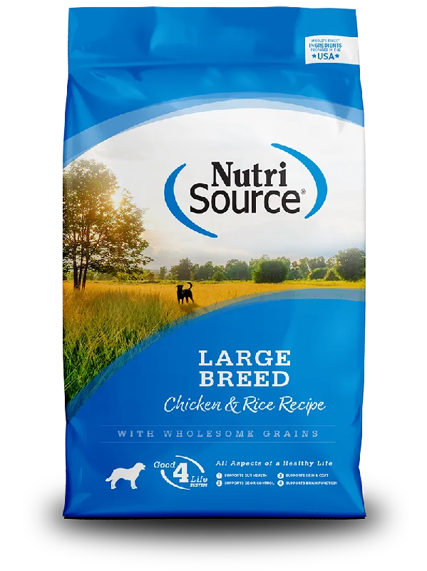 NutriSource® Large Breed Chicken & Rice Recipe Dog Food