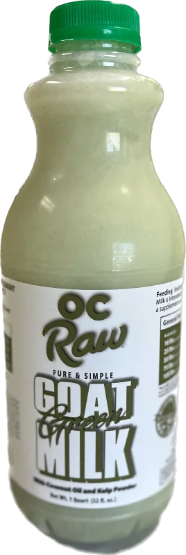 OC Raw Dog Frozen Green Goat Milk