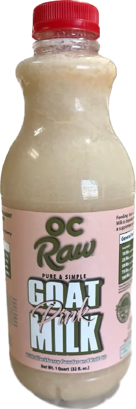 OC Raw Dog Frozen Pink Goat Milk