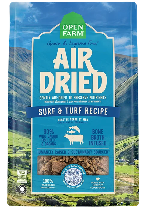 Open Farm Air Dried Surf & Turf Recipe for Dogs