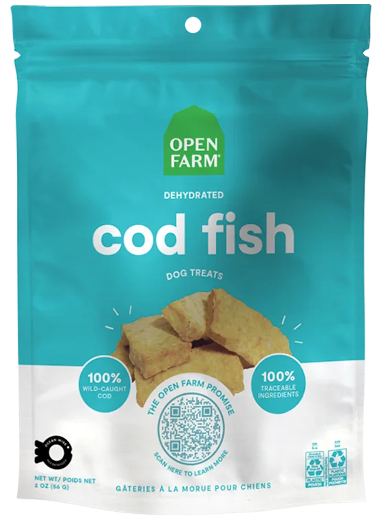 Open Farm Dehydrated Cod Fish Treats