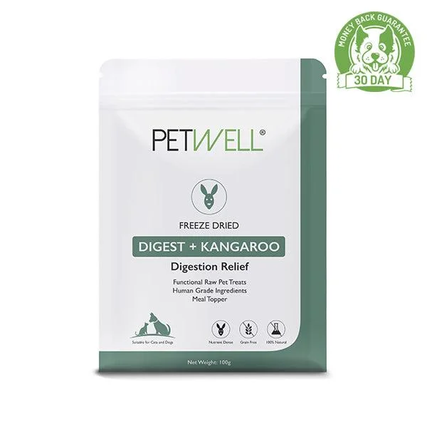 PetWell DIGEST + KANGAROO Functional Treats