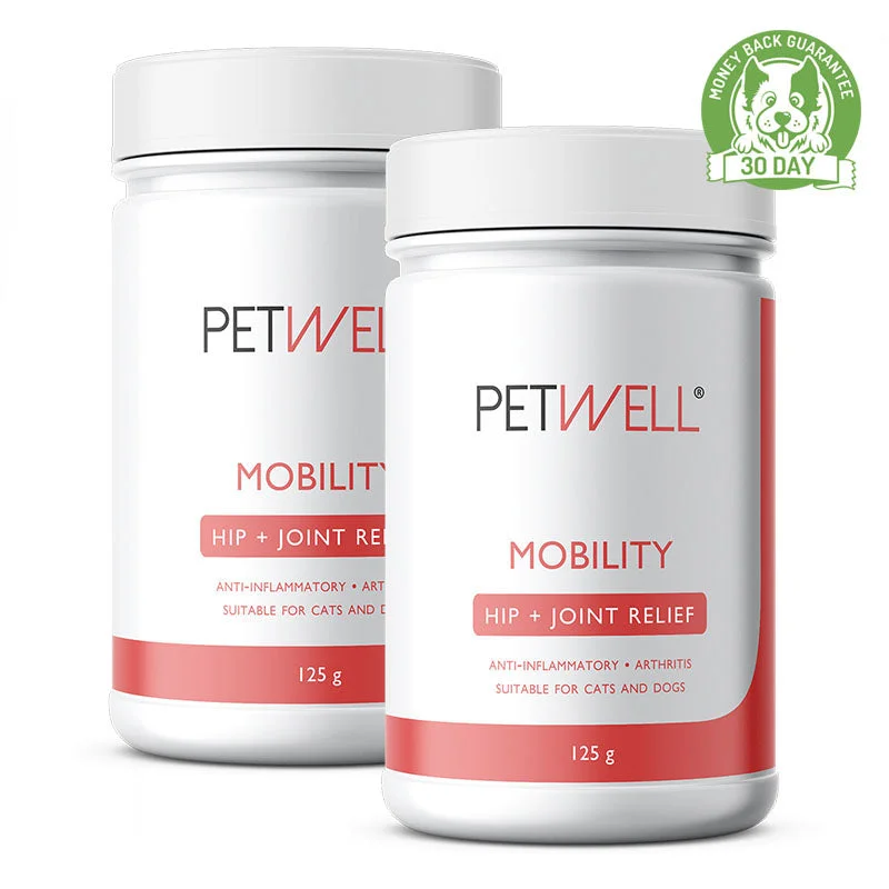 PetWell MOBILITY - Hip + Joint Relief Double Pack