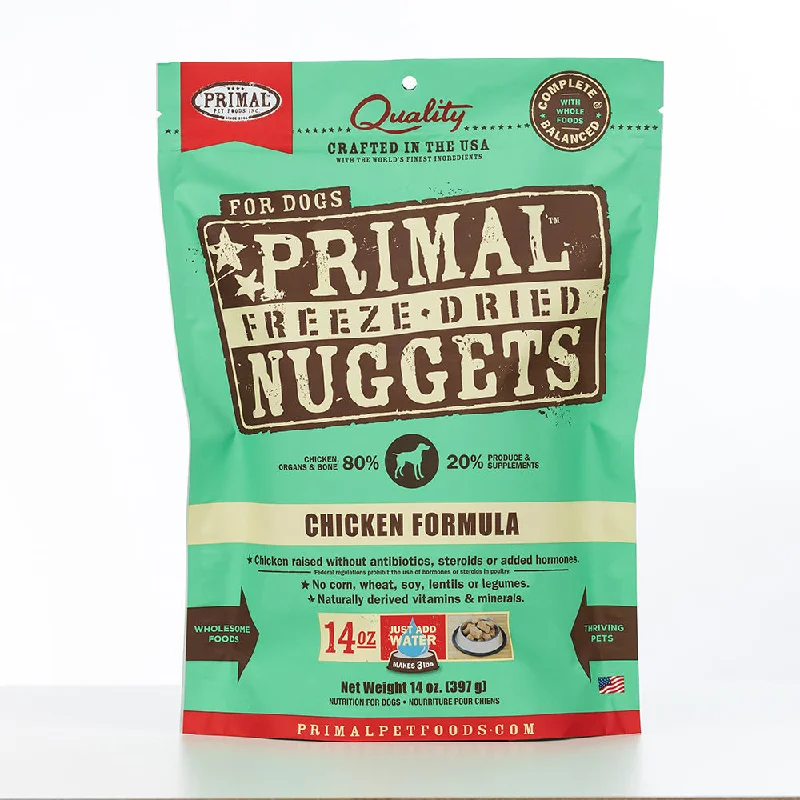 Primal Canine Freeze-Dried Nuggets Chicken Formula 14oz