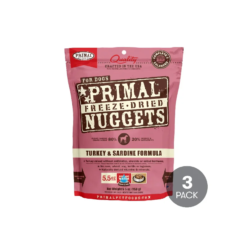 Primal Pet Foods Freeze-Dried Nuggets Dog Food