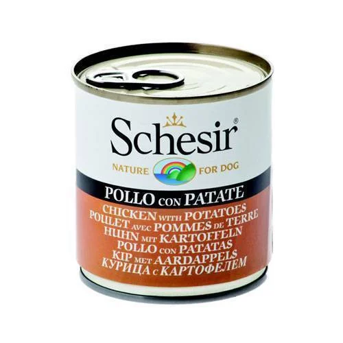 Schesir Nature Chicken with Potatoes For Dogs 285g