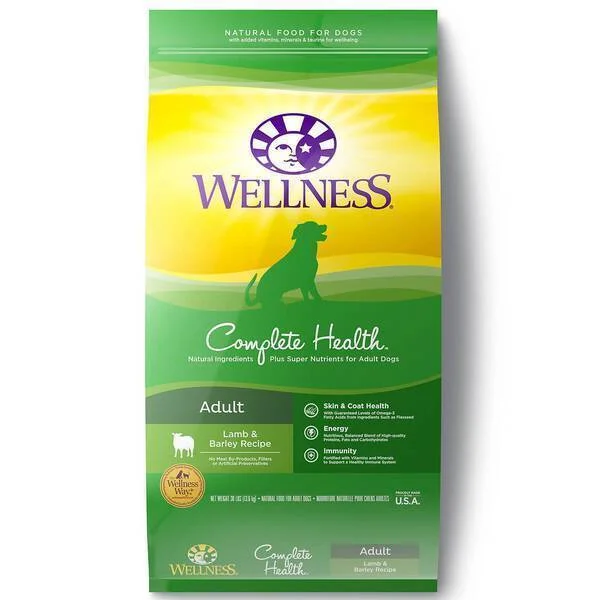 Wellness Dog Complete Health Lamb & Barley 30lb