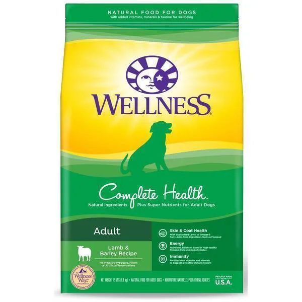 Wellness Dog Complete Health Lamb & Barley 5lb