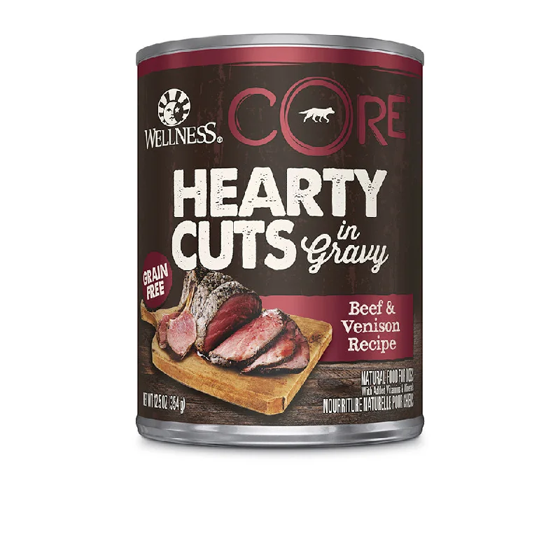 Wellness Dog Core Hearty Cuts - Beef & Venison 12.5oz