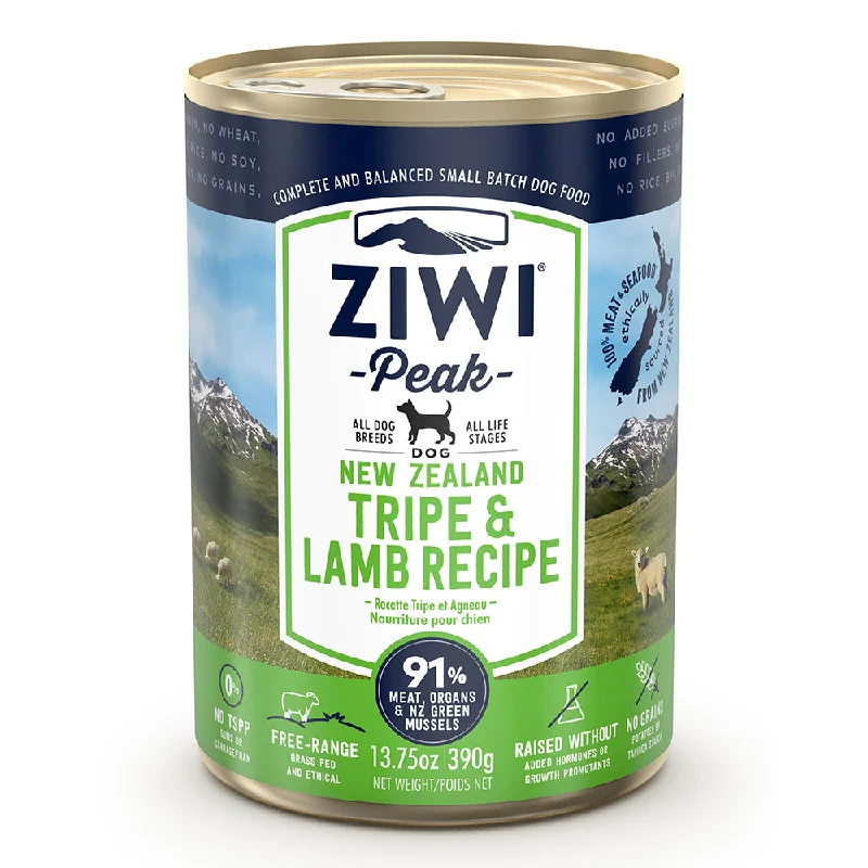 Ziwi Peak Dog Canned Tripe & Lamb Recipe 390g